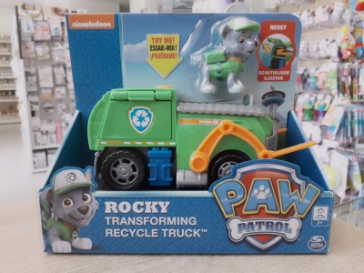 Играчка paw patrol sea patrol rocky боклукчийски камион